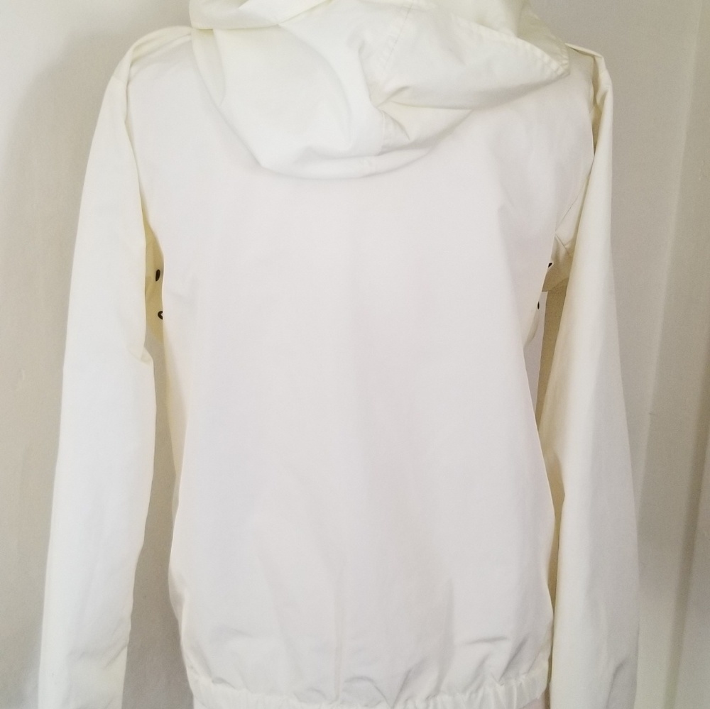 Kors by Michael Kors White Hooded Windbreaker - Picture 4 of 5